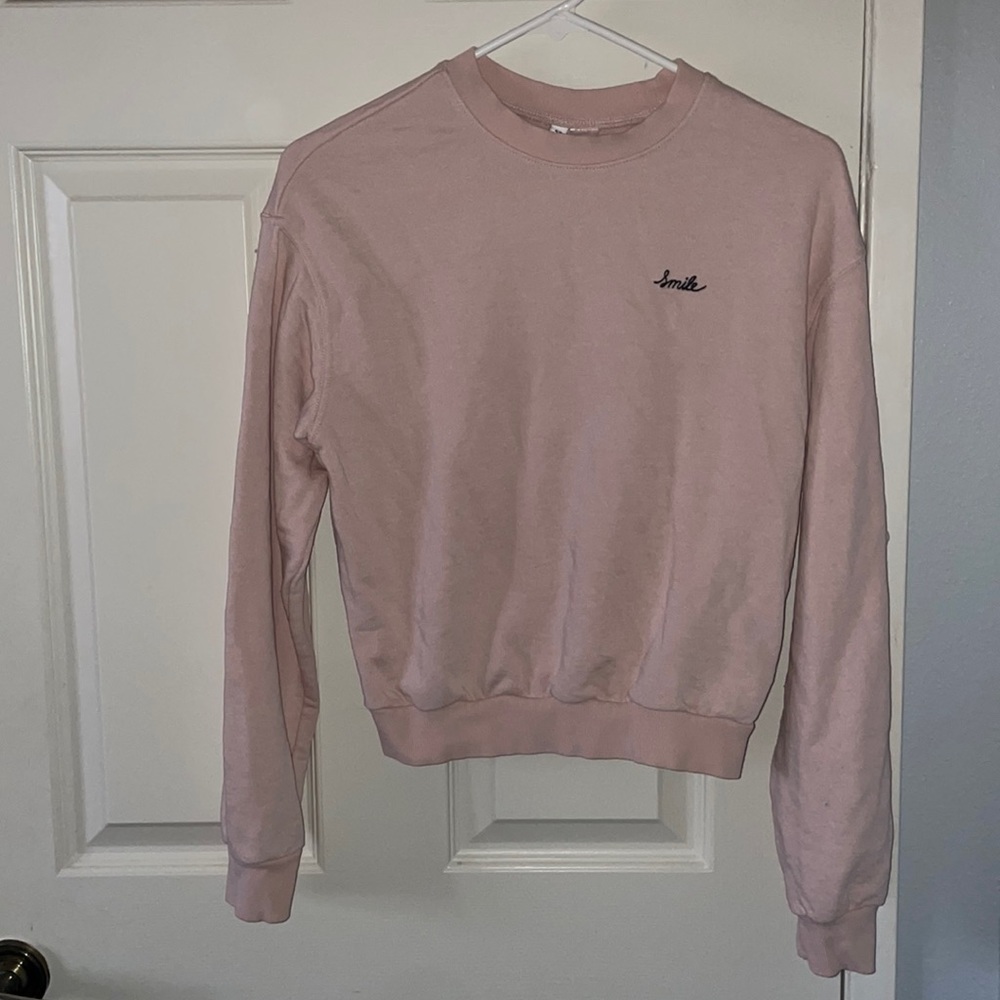 H&M Women’s Pink Sweater - Size: XS